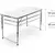 Garden furniture set folding