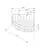 Corner shower shelf AM.PM Sense L Black Matt A7452122