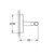 პირსახოცის საკიდი კაუჭი GROHE 2 Bau Cosmopolitan 40461001