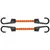 Rubber cord with hooks Bradas BCH2-08060OR-B 0.8x60 cm 2 pcs