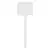Plant marker white Bradas 18x6 cm 10 pcs
