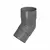 Pipe elbow Technonicol 125/82 PVC 135° gray