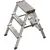 Double-sided stepladder Krause Dopplo 2х3 steps 120397
