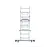 Вышка-тура алюминевая aluminum NV 1410 2x8