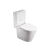 Toilet floor-standing Pate 2981XC two-piece Glossy white P-TRAP