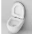 Wall hung toilet  AM.PM Awe C111738SC with microlift seat