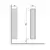 Bathroom cabinet hanging MDD Group Line Craft P-33