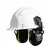 Helmet Headset Coverguard 30DB 6MX3000NSI Black