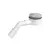 Shower tray New Trendy Mild Stone White B-0517 90X90X11.5 cm oval +S-0041