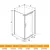 საშხაპე კუთხე Erlit ER10110H-C1 100x100x200 cm