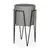 Stand for pots black Blom 29.5x29.5x50 cm
