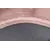 ხალიჩა DCcarpets Heaven 90770 Powder Pink R 160x160 სმ