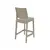 Armchair bar taupe Maya 98x50x65 cm