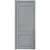 Дверной блок Fly Doors Emalit CLASSIC C1 серый 36x700x2150 мм