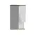 კარადა სარკით Denko Trend 55 Ash Grey