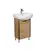 აბაზანის ტუმბო ხელსაბნით Dacota Craft 50 wood Solo 50 სმ