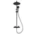 Shower system Rubineta Olo BK Thermo 15 BK