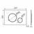 Installation system for suspended toilet Alcadrain AM101/1120 + button M678
