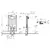 Installation for wall hung toilet VitrA 768-5800-01