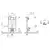 Installation for suspended VitrA 738-5800-01