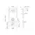 Toilet installation Visam Slim 80