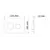 Button Visam Olimpos White EX-230-003