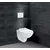 Set Siamp Ingenio Extenso Hung toilet + installation + button