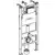 Concealed installation for toilet Geberit Alpha 458.233.00.1
