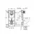 Installation for wall hung toilet Grohe 38811KF0