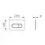 Button for installation VitrA 740-2295