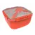 Рисоварка Rotho 2.5л MEMORY MICROWAVE оранжевая