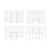 კედლის რბილი პანელი VOX Profile Regular 2 15x60 სმ. მუქი ლურჯი