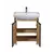 Bathroom furniture with washbasin Dacota Craft 60 wood Runa 60 cm