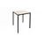 Стол эконом 60x60x75 см
