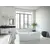 Laminate water resistant Classen Visiogrande White Marble Aqua Protect 57203 604x280x8 mm AC4/32