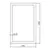 სარკე Silver Mirrors Magnat 340х540 მმ ვერცხლისფერი