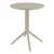 Table gray-brown Sky Pearl 74x60 cm