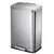 Metal Trash Bin Silver Ekoflora 50L