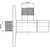 ვენტილი კუთხის კერამიკული RUBINETA 662014 1/2" x 1/2"