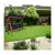 Garden wooden swing Hecht Baharu Lux Tropic Three Merbau