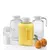 Glass carafe with a plastic lid Luminarc QUADRO 270262 500ml