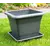 Outdoor plastic pot Scheurich 326/33 Metallic Grey