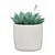 Горшок керамический цветочный Scheurich 900/18 Perla 18x16.2 см