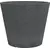 Горшок пластиковый Scheurich STONY BLACK 49/238 C-CONE 49