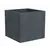 Уличный пластиковый горшок Scheurich 240/40 C-CUBE STONY BLACK