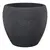 Уличный пластиковый горшок Scheurich 282/48 NO1 STONE SCHWARZ GRANIT