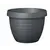 Горшок пластиковый уличный Scheurich Metallic grey