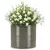 Горшок керамический цветочный Scheurich 828/23 Glass Grey 23x21 см