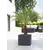 Горшок пластмассовый уличный Scheurich 240/30 C-CUBE STONY GREY