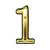 Numbers plastic Soller 141-002 №1